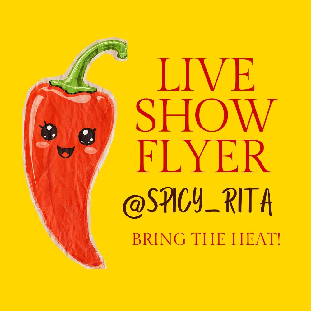 🌶️ SPICY RITA IS LIVE🌶️ - LIKE TO BE NOTIFIED OF UPCOMING SHOWS - Picture 2 of 9